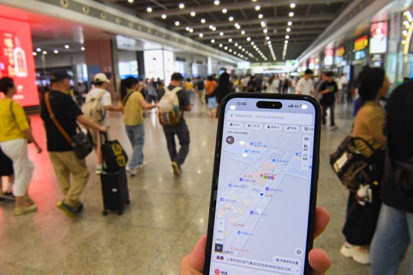 启运操盘 再也不怕迷路，虹桥火车站首次试点“室内导航”